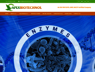 apexbiotechnol.com screenshot