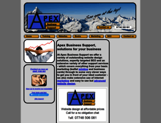 apexbusinesssupport.com screenshot