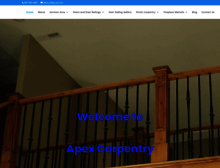 apexcarpentryinc.com screenshot