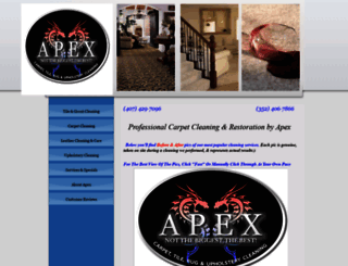 apexcarpetsolutions.com screenshot