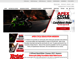 apexcycleeducation.com screenshot