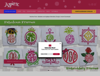 apexembdesigns.com screenshot