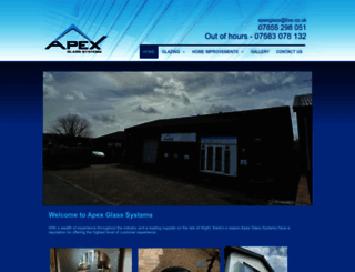 apexglasssystems.co.uk screenshot
