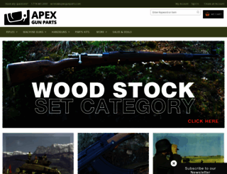 apexgunparts.com screenshot