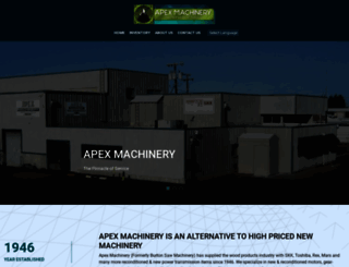 apexmachinery.com screenshot