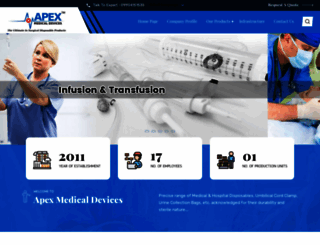 apexmedicaldevices.com screenshot