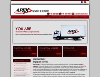 apexmovers.com.sg screenshot