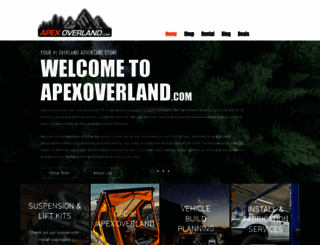 apexoverland.com screenshot