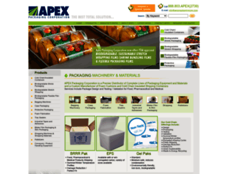 apexpackagingcorp.com screenshot