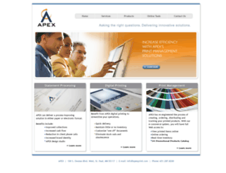 apexprintmanagement.com screenshot