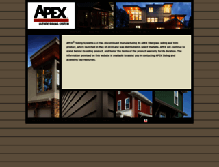 apexsiding.com screenshot