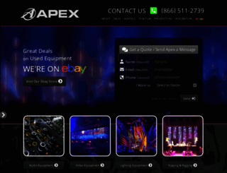 apexsound.com screenshot