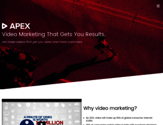 apexvideomarketing.com screenshot