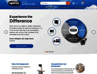 apexx-equipment.com screenshot