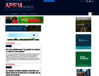 apfmercosur.com.ar screenshot
