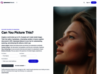 aphantasia.com screenshot