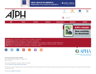aphapublications.org screenshot