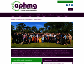 aphmg.org screenshot