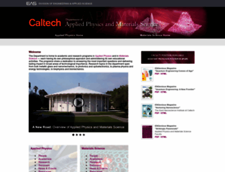 aphms.caltech.edu screenshot