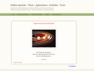aphorismen-zitate.com screenshot