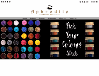 aphroditecosmetics.com.au screenshot