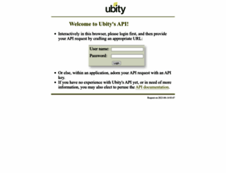 api.ubity.com screenshot