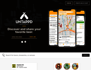 api.untappd.com screenshot