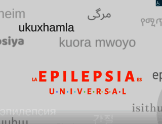 apiceepilepsia.org screenshot