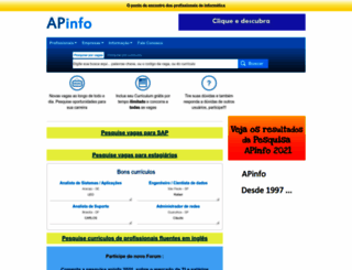 apinfo.com.br screenshot
