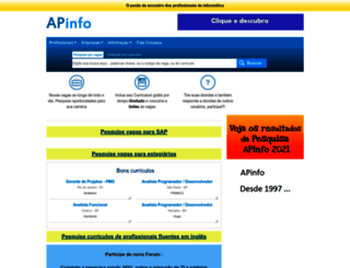apinfo.com screenshot