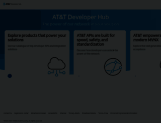apis.att.com screenshot