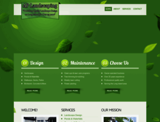 aplandscapingny.com screenshot