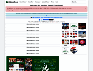 aplatestnews.com screenshot