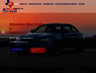 aplus-autoglass.com screenshot
