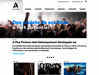 aplusfinance.com screenshot