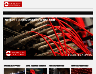 aplusmobilepcdoctors.com screenshot