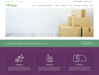 aplusmovers.ca screenshot