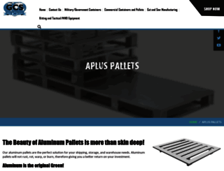apluspallets.net screenshot