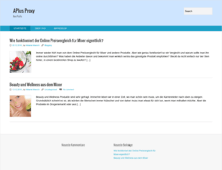 aplusproxy.com screenshot