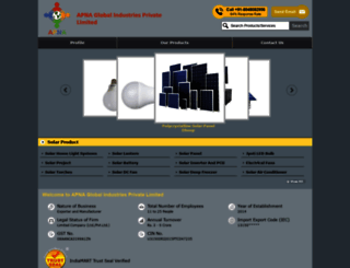 apna-solar.com screenshot