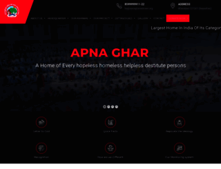 apnagharashram.org screenshot