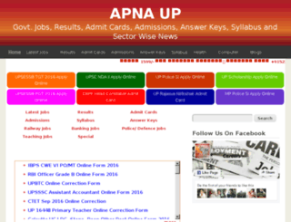apnaup.com screenshot