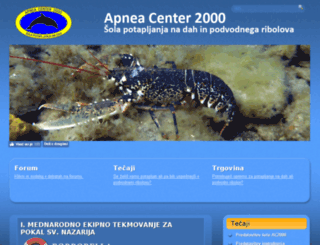 apnea2000-ar.si screenshot