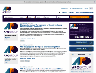 apo-group.africa-newsroom.com screenshot