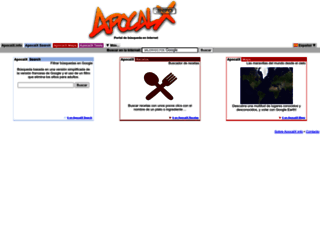 apocalx.info screenshot