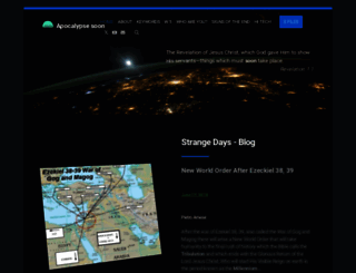 apocalypsesoon.org screenshot