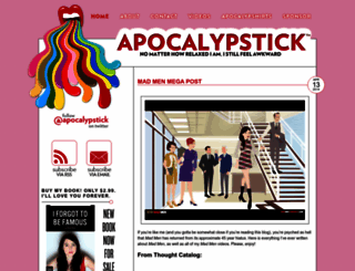 apocalypstick.com screenshot