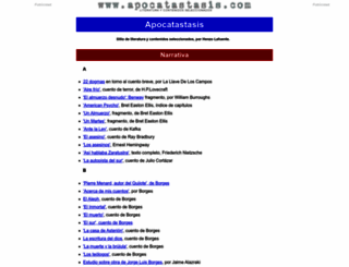 apocatastasis.com screenshot