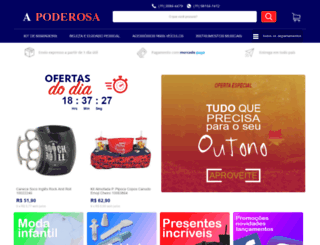 apoderosa.com.br screenshot