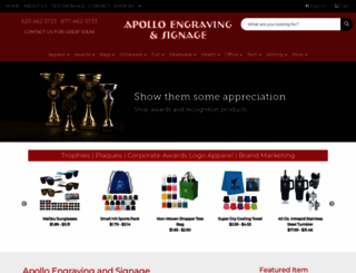 apollo-engraving.com screenshot